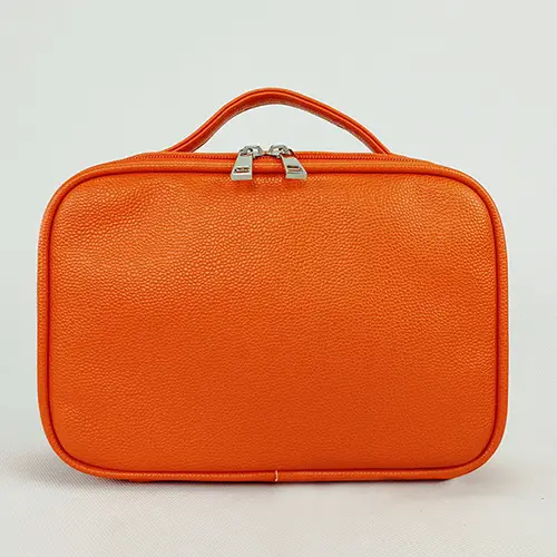 2022 Bew Desktop Leather Fashion Extra Large Makeup Travel Box Bag 